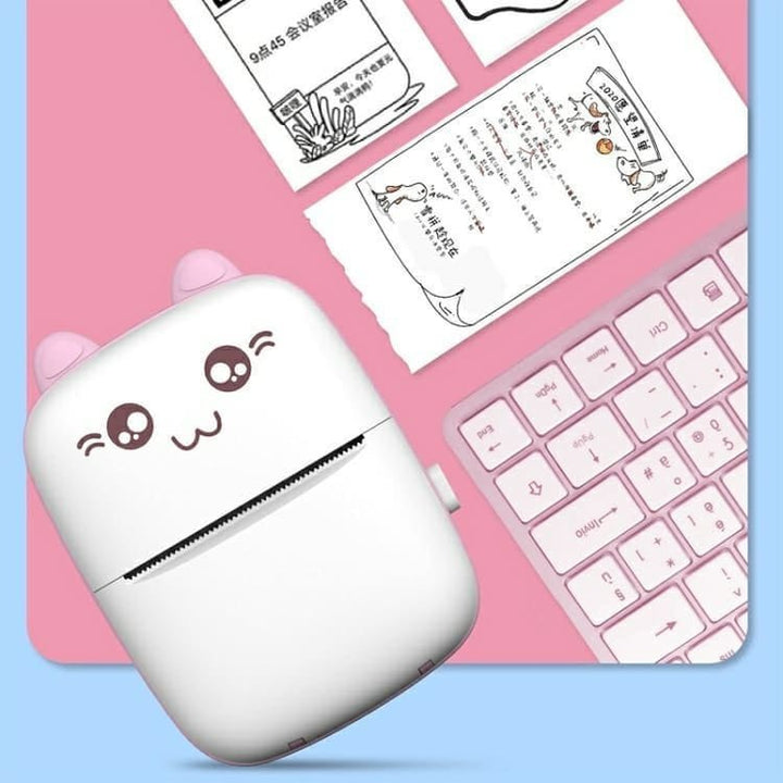 PrintyCat™ Mini Impresora Portátil